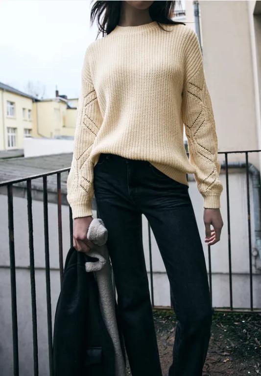Pointelle Pullover in Thun - Bild 1