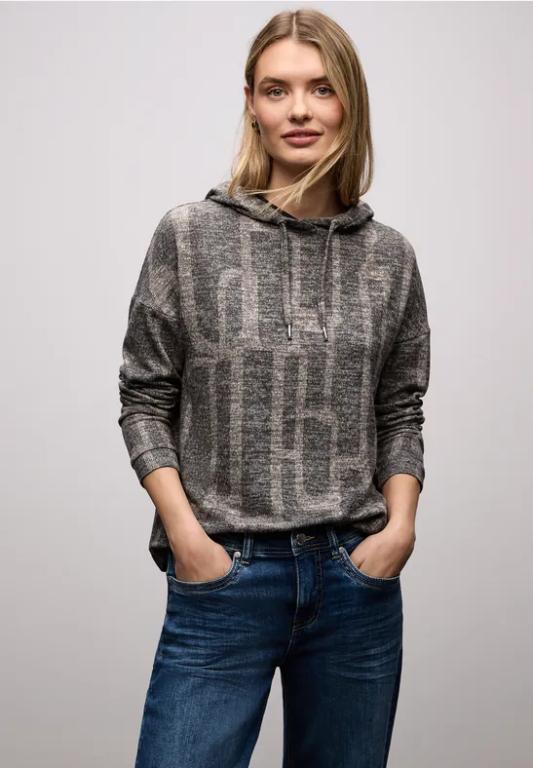 Gemusterter Hoodie Shirt in Dulliken - Bild 1