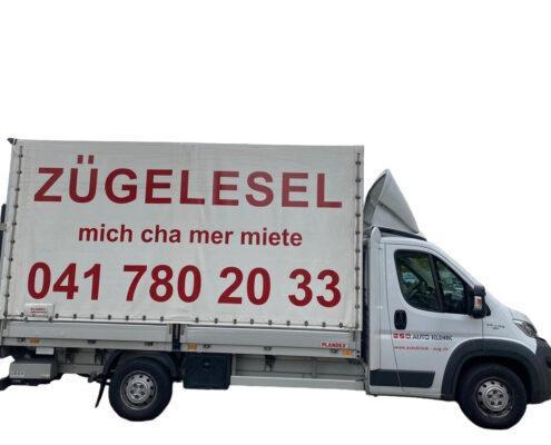 Zügelesel mit Hebebühne in der Schweiz - Bild 2