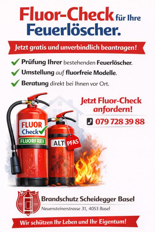 Fluor-Check für Ihre Feuerlöscher in Aesch - Bild 1