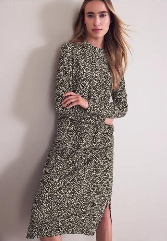 Midi-Kleid mit Leo-Muster in Bern - Bild 1