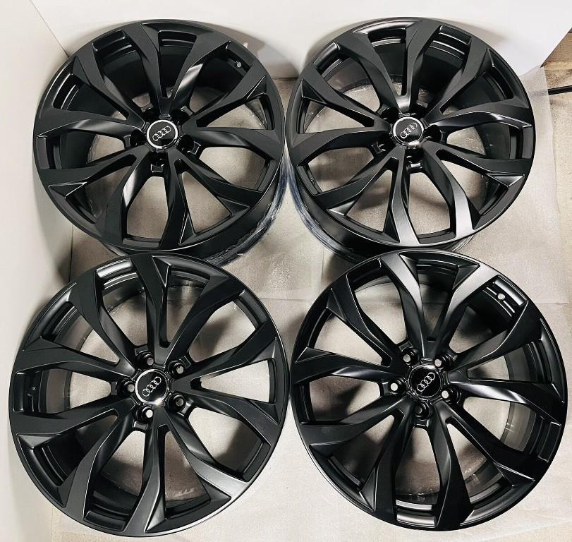 20″ Audi A6 / S6 OEM velgen Zwart Satin Nieuwstaat in Olten - Bild 1