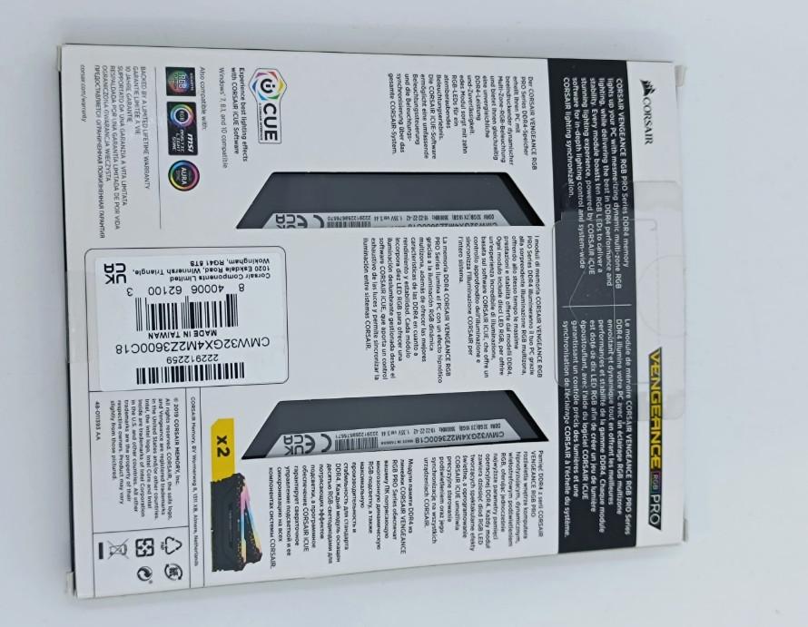 Corsair Vengeance RGB Pro 32GB DDR4 Ram 2x 16GB 3600mhz in Basel - Bild 3