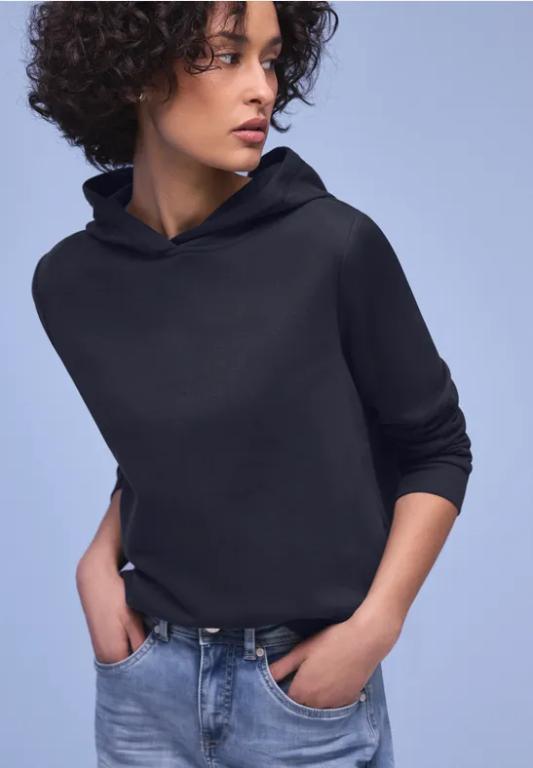 Hoodie in Unifarbe in Bern - Bild 1