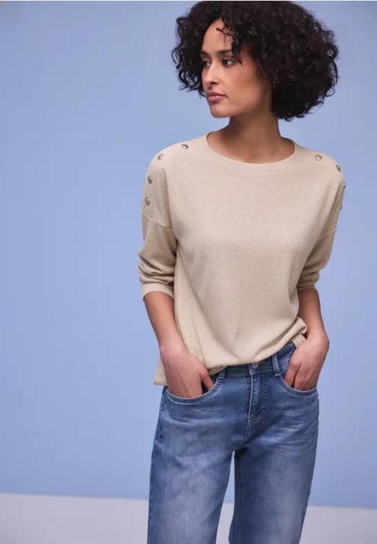 Shirt mit Knopfdetail in Dulliken - Bild 1