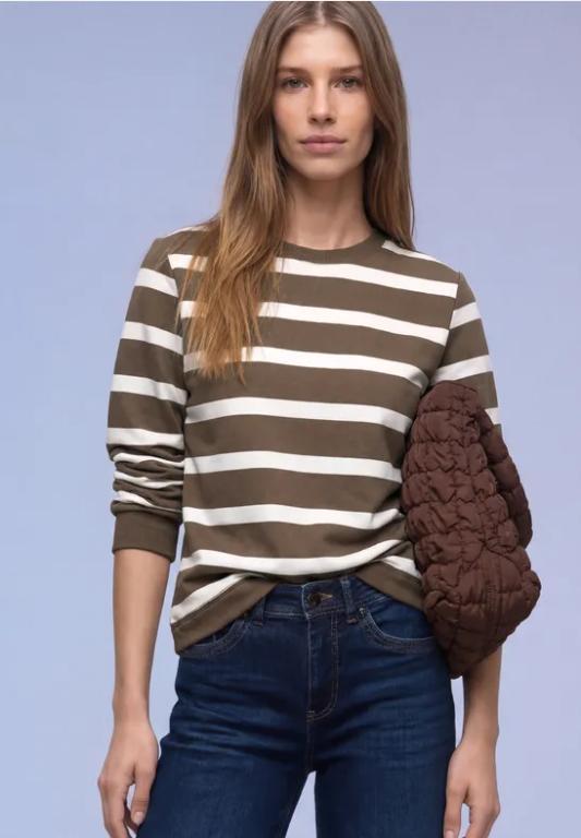 Gestreiftes Sweatshirt in Chur - Bild 1