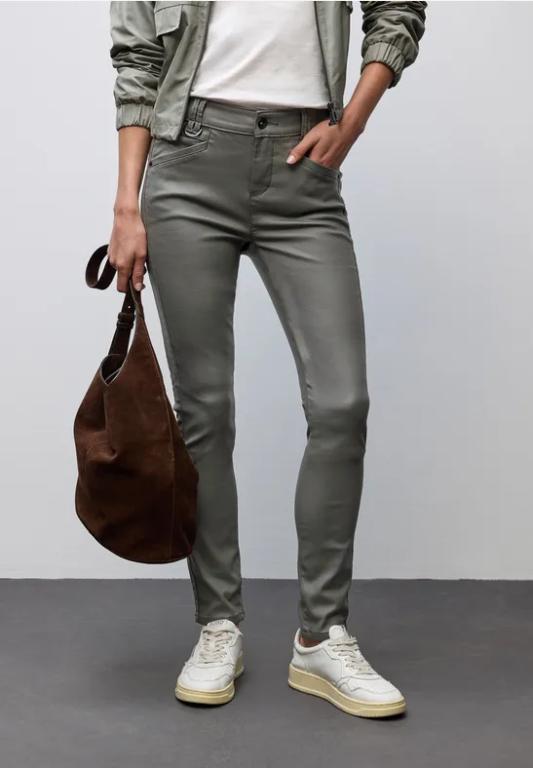 Slim Fit Coated Hose in Bern - Bild 1