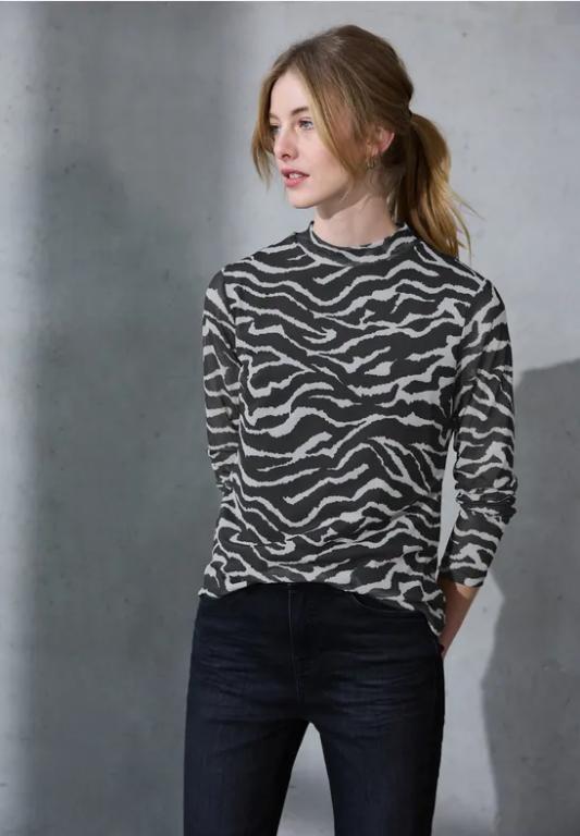 Gemustertes Mesh-Shirt in St. Gallen - Bild 1