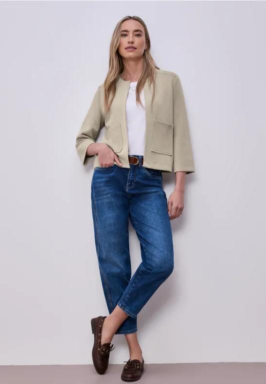 3/4-Arm Jacke im Silk-Look in Bern - Bild 1