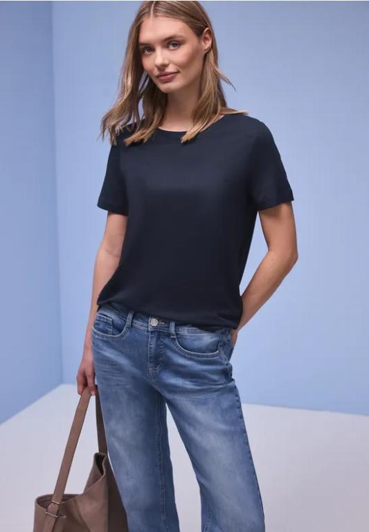 Kurzarm Longshirt mit Rundhals in Urdorf - Bild 1
