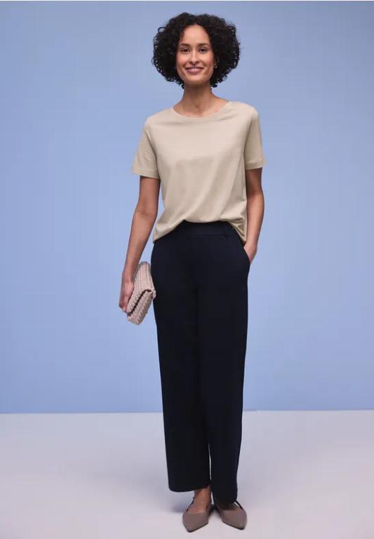 Kurzarm Longshirt mit Rundhals in Luzern - Bild 1