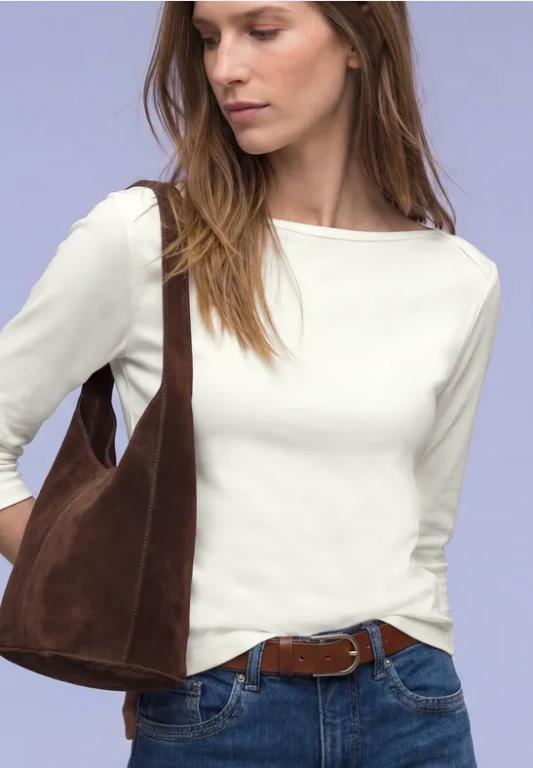 Basic Shirt in Rippstruktur in Thun - Bild 1