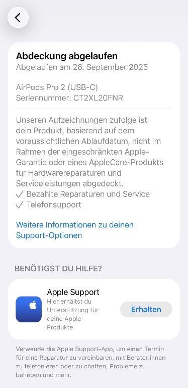 AirPods Pro (2. Generation) USB-C – Top Zustand, komplett mit OV in Hombrechtikon - Bild 5