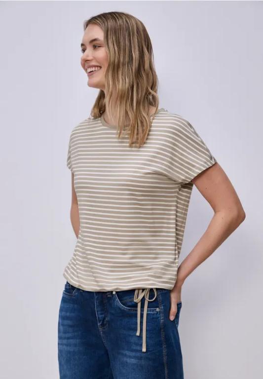 Dropped Shoulder Shirt mit Streifen in Solothurn - Bild 1