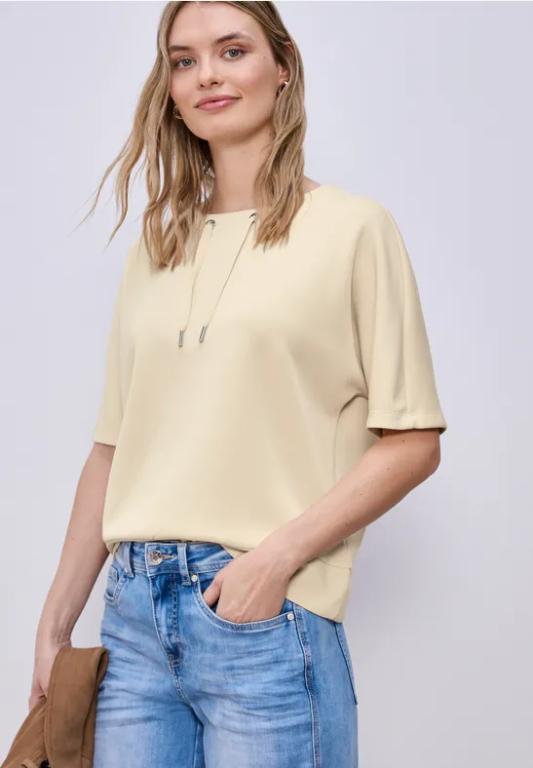 Dropped Shoulder Shirt im Silk-Look in Dulliken - Bild 1