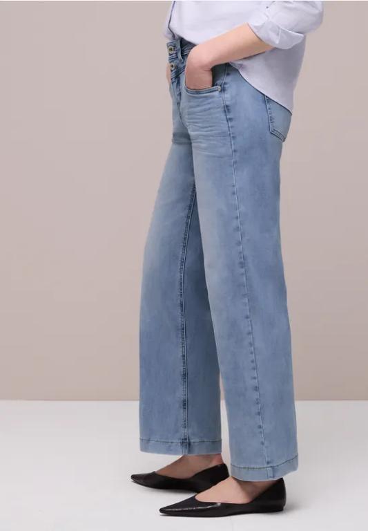 High Waist Wide Leg Jeans im Loose Fit in Aesch - Bild 1