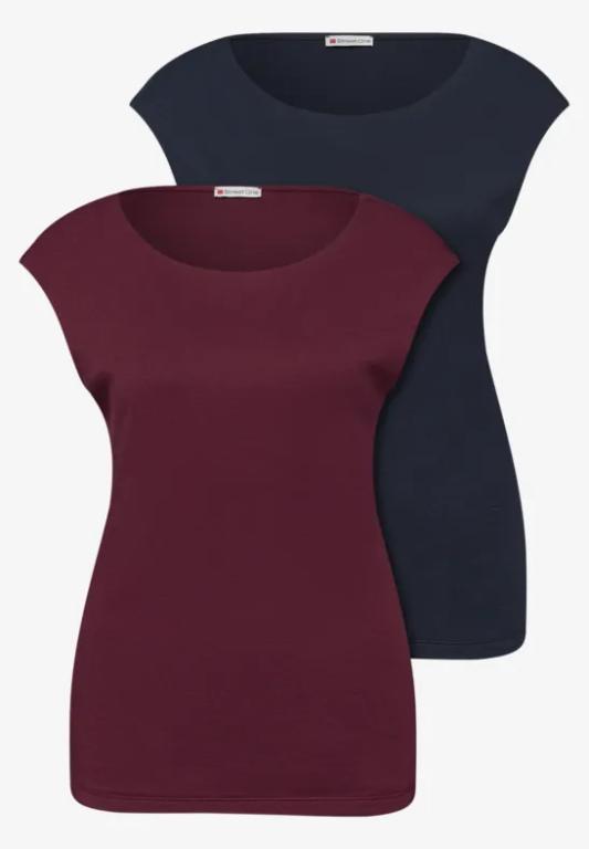 Basic Shirt mit Boatneck im 2er-Pack in Bern - Bild 1