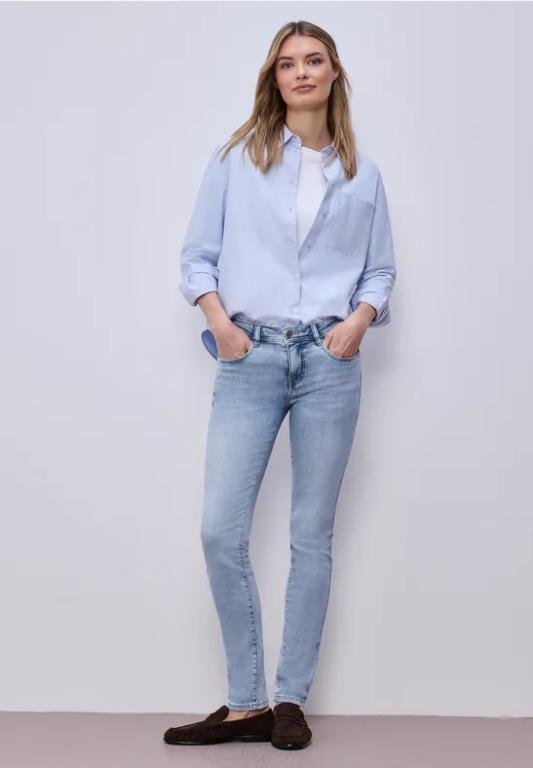 Mid Waist Slim Leg Jeans im Slim Fit in Willisau - Bild 1