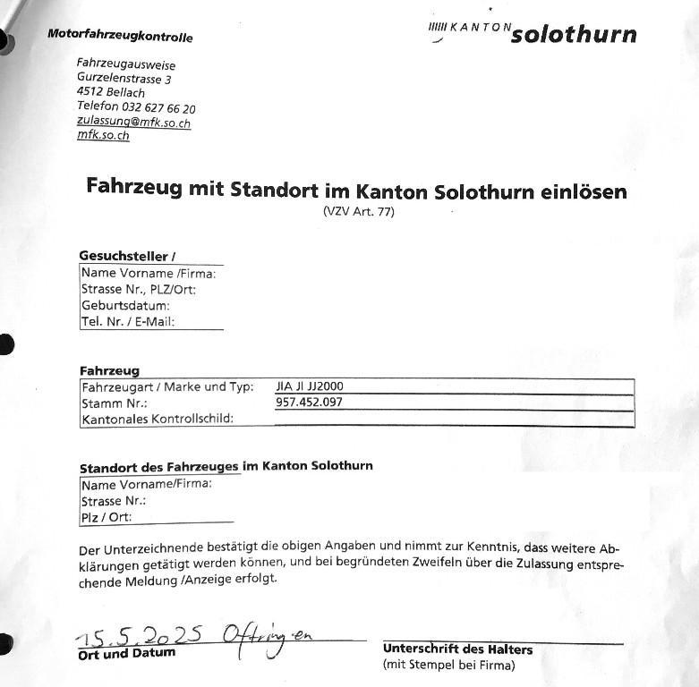 Seniorenfahrzeug Fortuna 20kmh in Olten - Bild 3