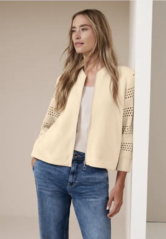 Langarm Jacke im Silk-Look in Solothurn - Bild 1