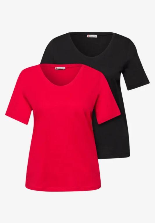 Basic T-Shirt mit Kurzarm im 2er-Pack in Bern - Bild 1