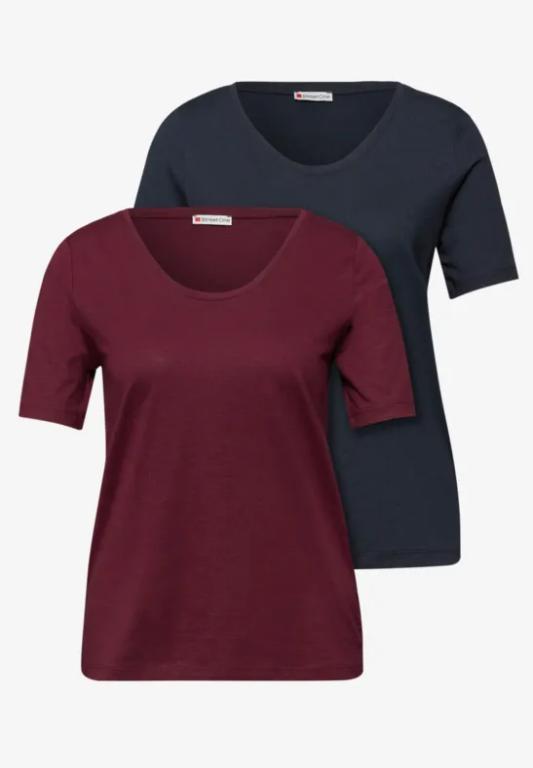 Basic T-Shirt mit Kurzarm im 2er-Pack in Embrach - Bild 1