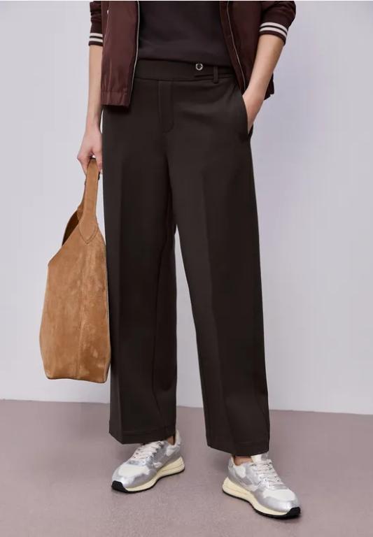 Wide Leg Hose mit Knopfdetail in Liestal - Bild 1