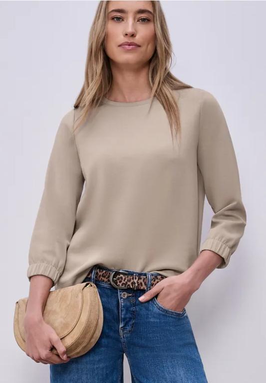 3/4-Arm Shirt im Silk-Look in Chur - Bild 1