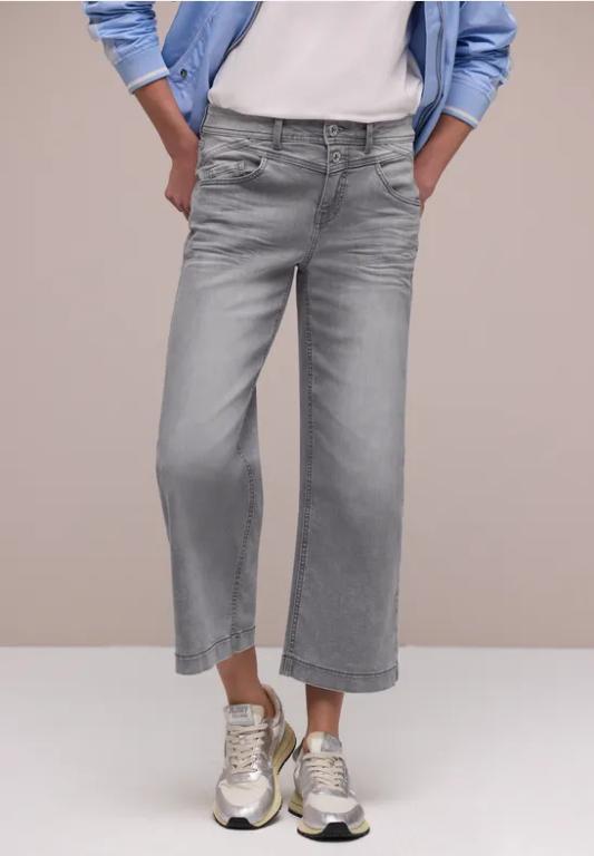 High Waist Wide Leg Jeans im Loose Fit in Bern - Bild 1