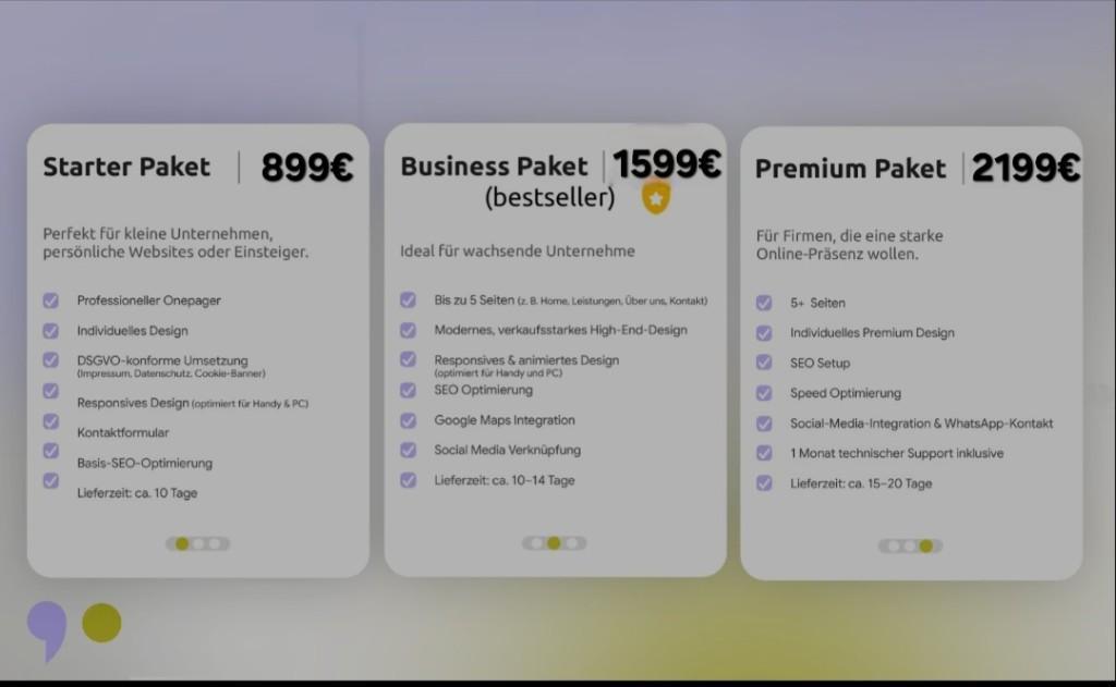 Schnell zur eigenen Website - nur 899€ in Opfikon - Bild 2