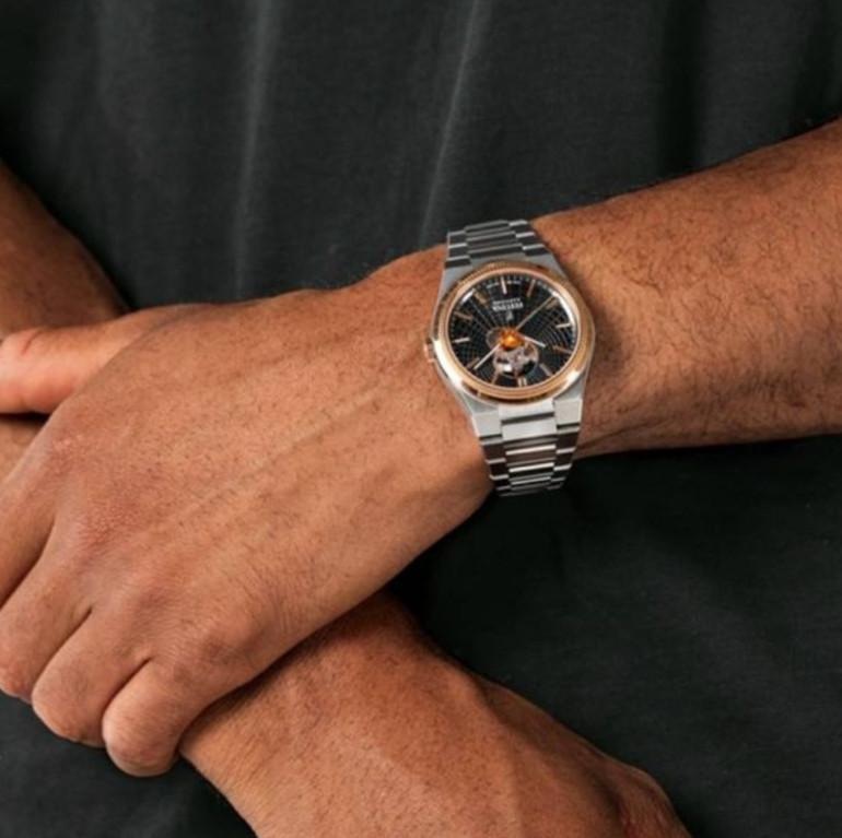 Festina Swiss Made Automatik Herrenuhr/Edelstahl/Rose Gold in Wattwil - Bild 3