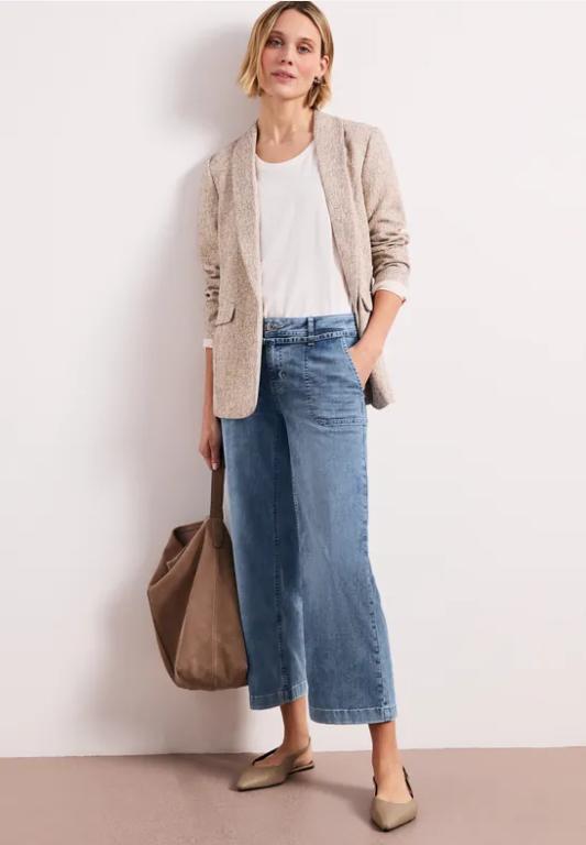 Mid Waist Wide Leg Jeans im Loose Fit in Zürich - Bild 1