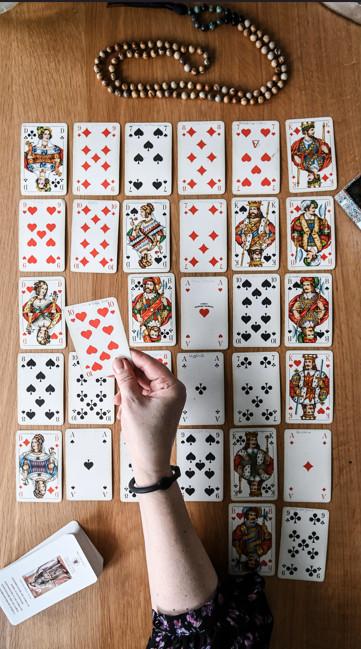Tarotkarten Legung mit Skat Karten in Dübendorf - Bild 1