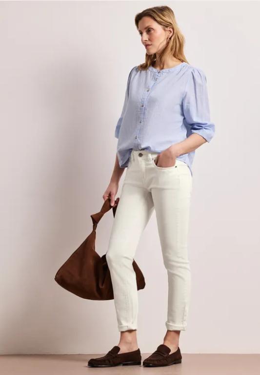 Mid Waist Slim Leg Jeans im Casual Fit in Zürich - Bild 1