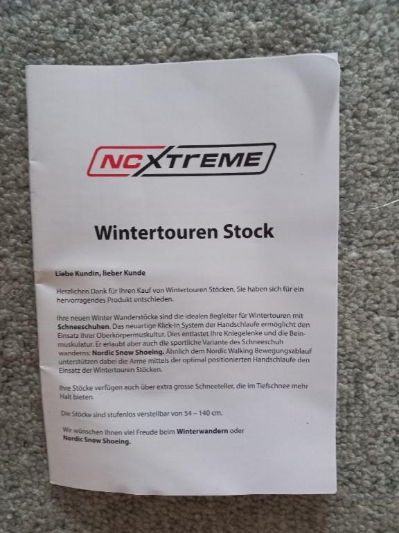 1 Paar Trekking Schneeschuhe NCXTREME, neu in Wald - Bild 5