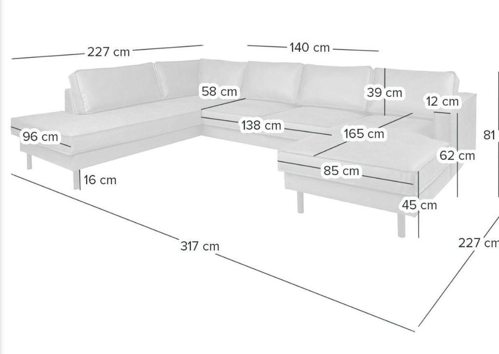 Only this week Curry gelbes Kord Cord Sofa, Senf gelb in Aesch - Bild 3