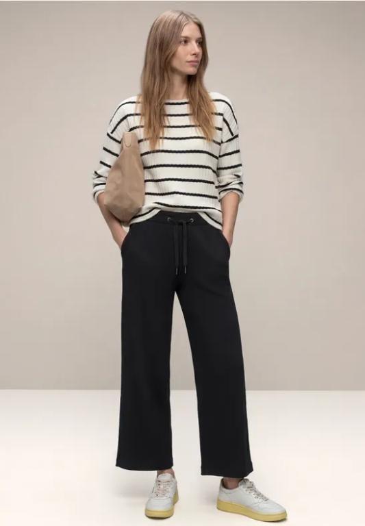 High Waist Wide Leg Hose im Casual Fit in Luzern - Bild 1