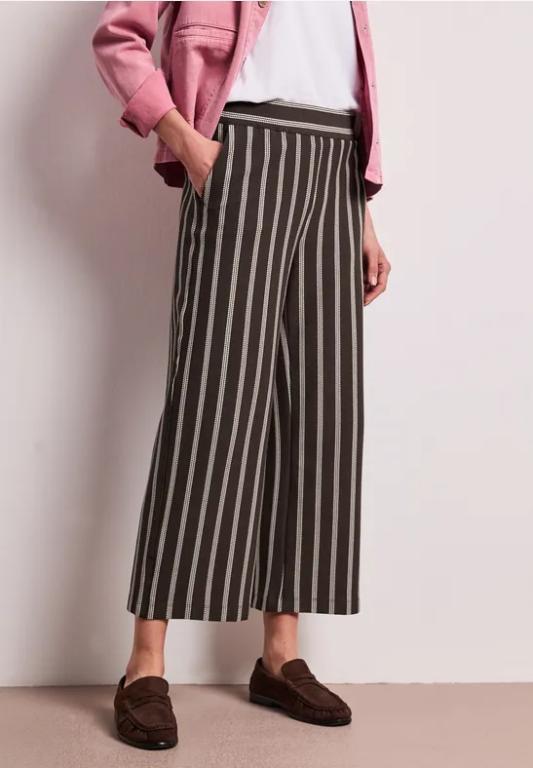 Wide Leg Hose im Casual Fit mit Streifen in Frauenfeld - Bild 1