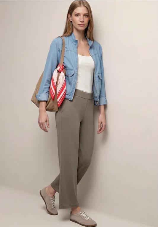 High Waist Wide Leg Hose im Loose Fit in Bern - Bild 1