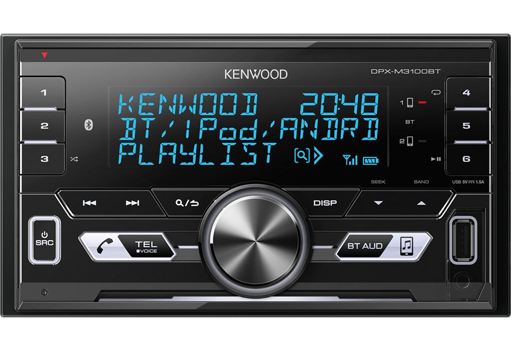 Kenwood CAR Hifi Doppel Din Radio ohne CD + Bluetooth and USB Au in Meilen - Bild 2