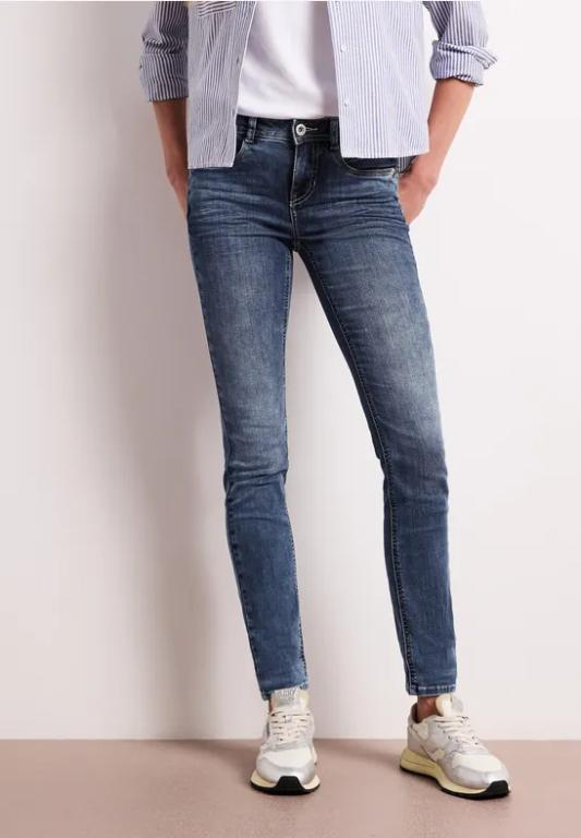 Mid Waist Slim Leg Jeans im Slim Fit in Aesch - Bild 1