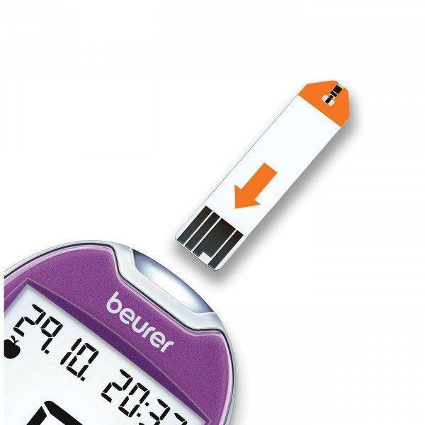 Beurer Blutzuckermessgerät GL 44 mmol / l f. Diabetiker lila in Aesch - Bild 2
