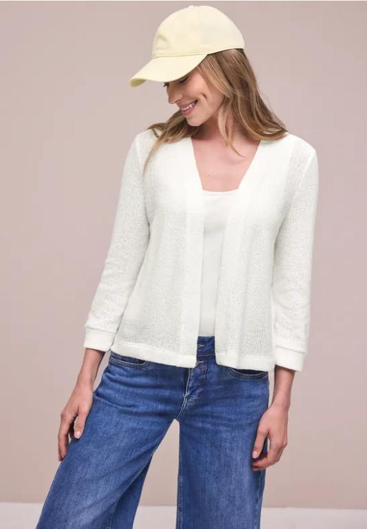 Langarm Jacke im Strick-Look in Willisau - Bild 1