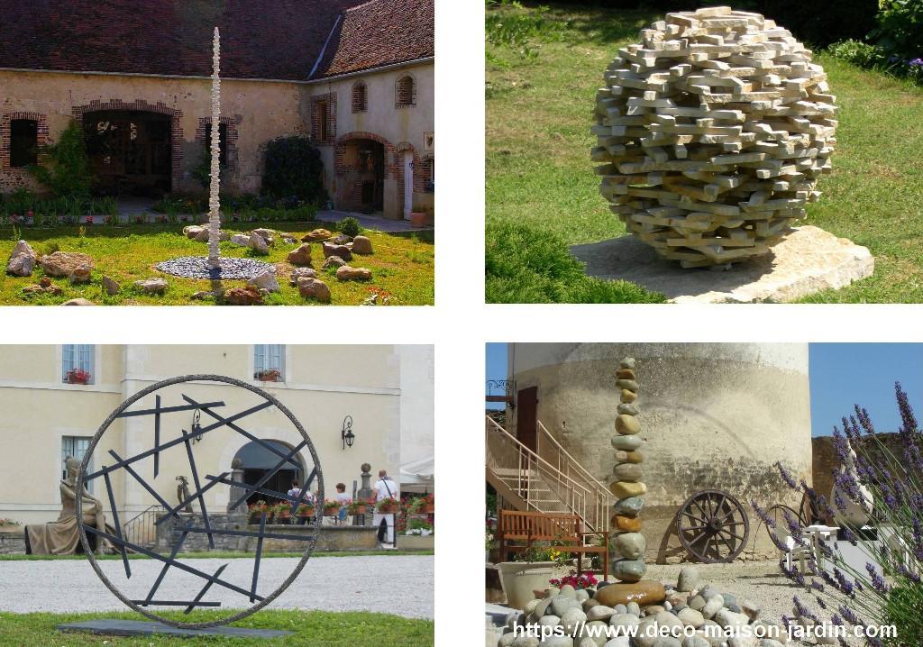 Skulptur für die Gartengestaltung – Gartenfigur – Stein, Metall, in der Schweiz - Bild 2