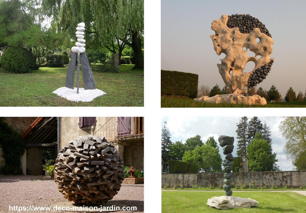 Skulptur für die Gartengestaltung – Gartenfigur – Stein, Metall, in der Schweiz - Bild 5