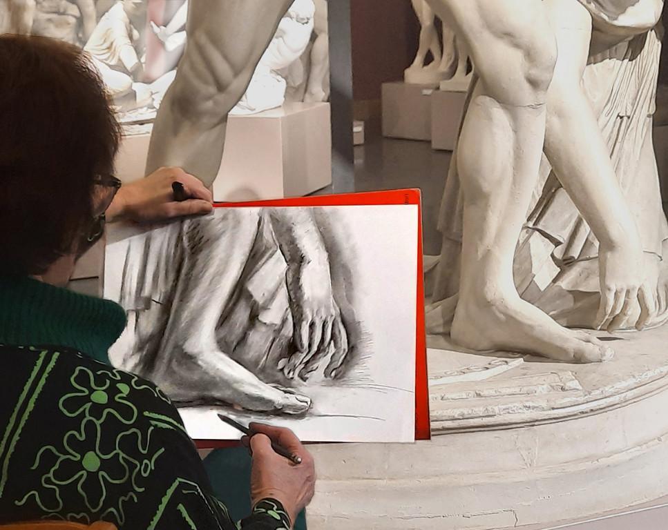 Anatomietraining in der Abgusssammlung der Universität Zürich in Regensdorf - Bild 1