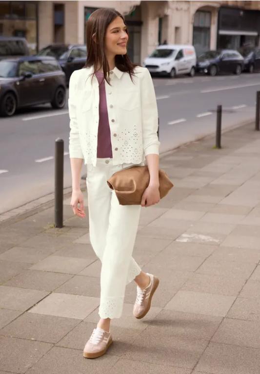 Langarm Overshirt mit Embroidery in Appenzell - Bild 1