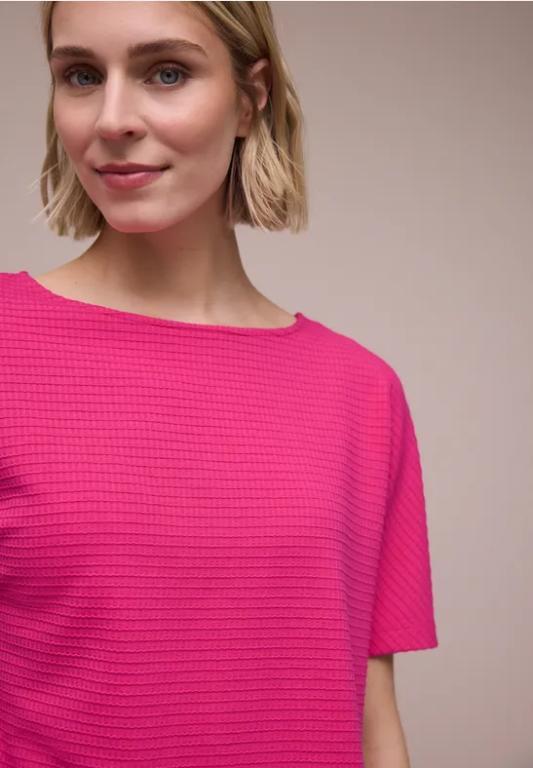 Dropped Shoulder Shirt mit Struktur in der Schweiz - Bild 1