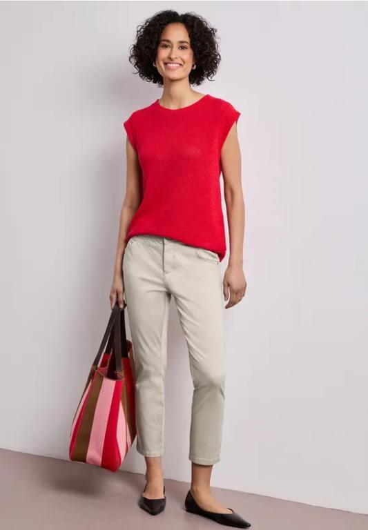 7/8 Slim Leg Hose im Satin-Look in Appenzell - Bild 1