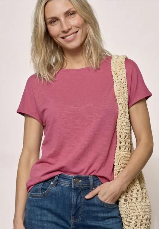 Basic T-Shirt aus reiner Baumwolle in der Schweiz - Bild 1
